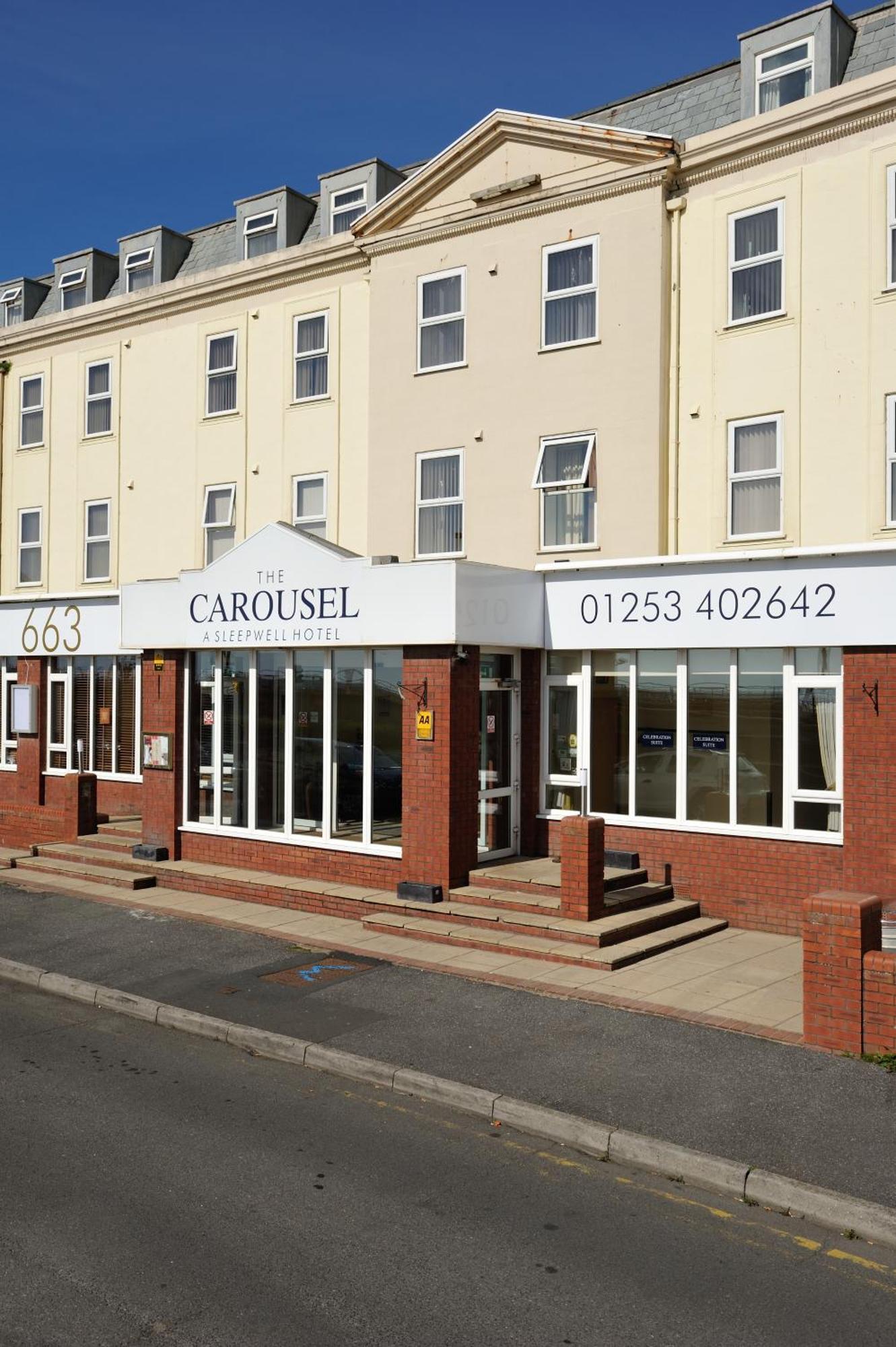 Carousel Hotel Блэкпул Экстерьер фото